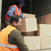 warehouse moving work