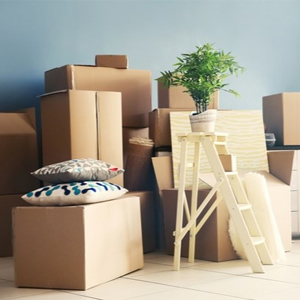 Packed household goods